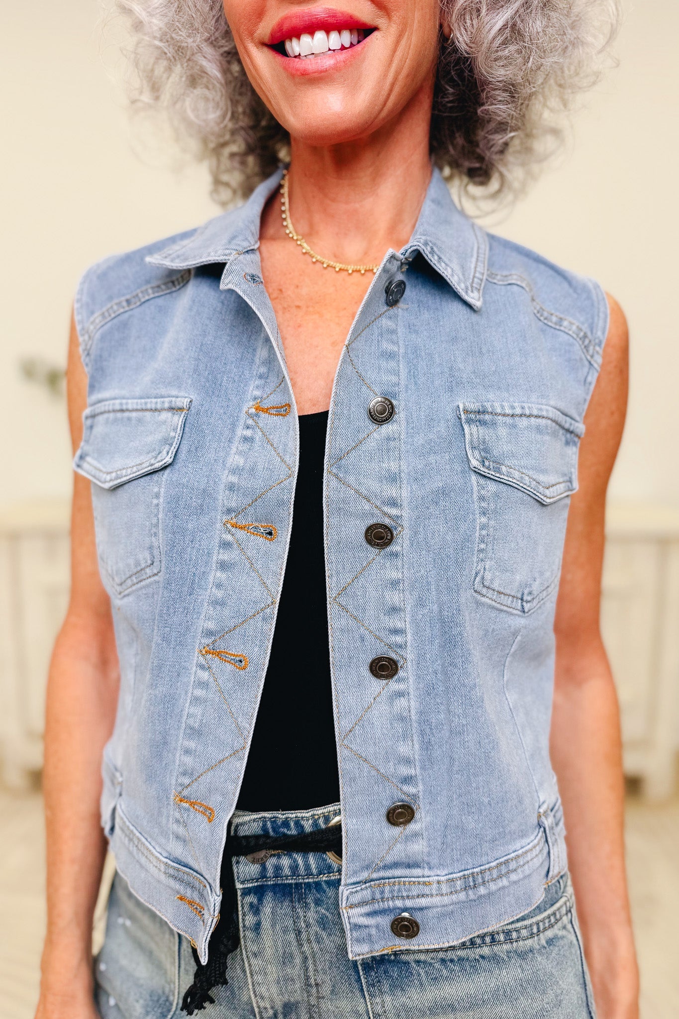 Every Part Of You Denim Vest - 2 Colors!