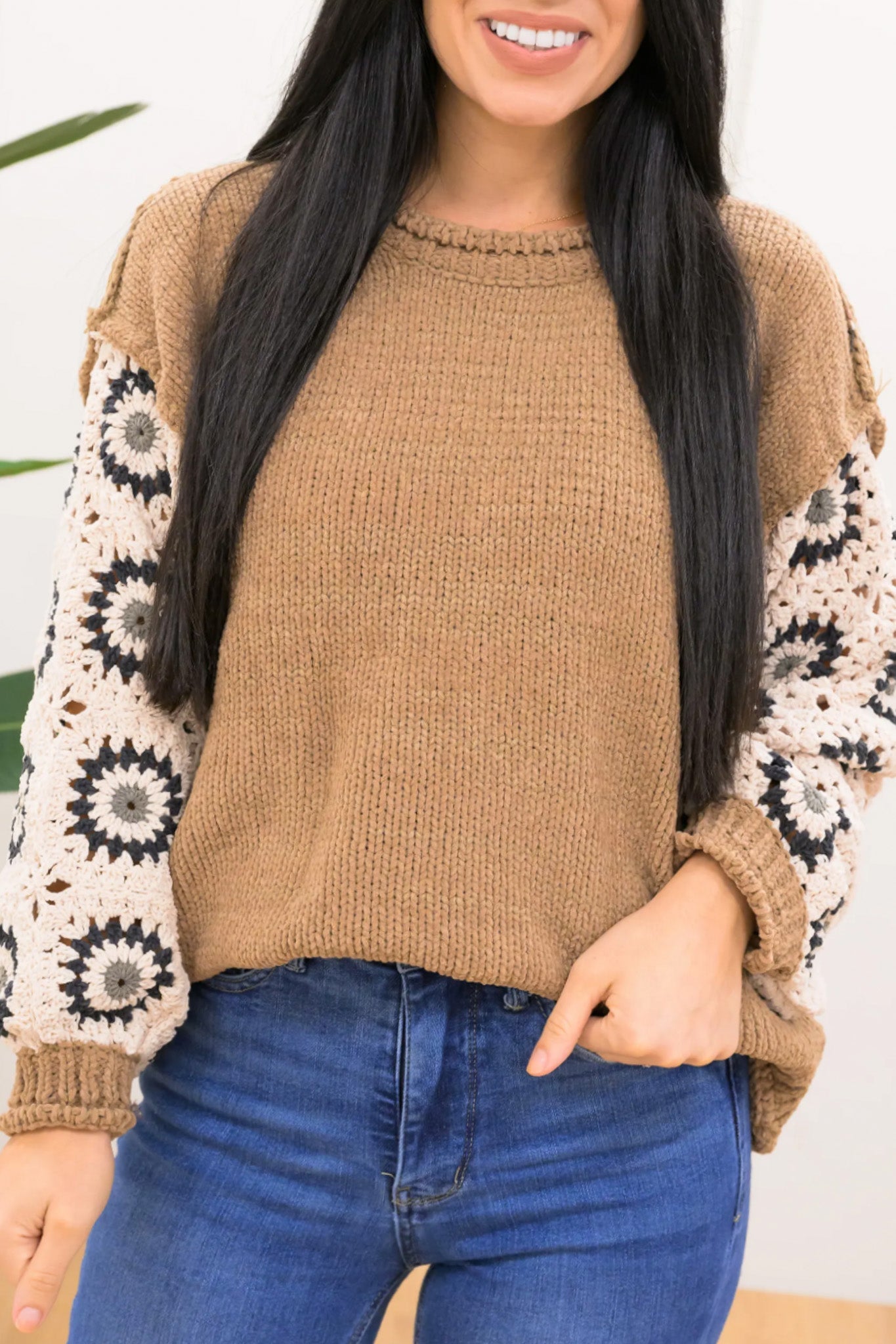 Dried Sunflower Sweater Top - 6 Colors!