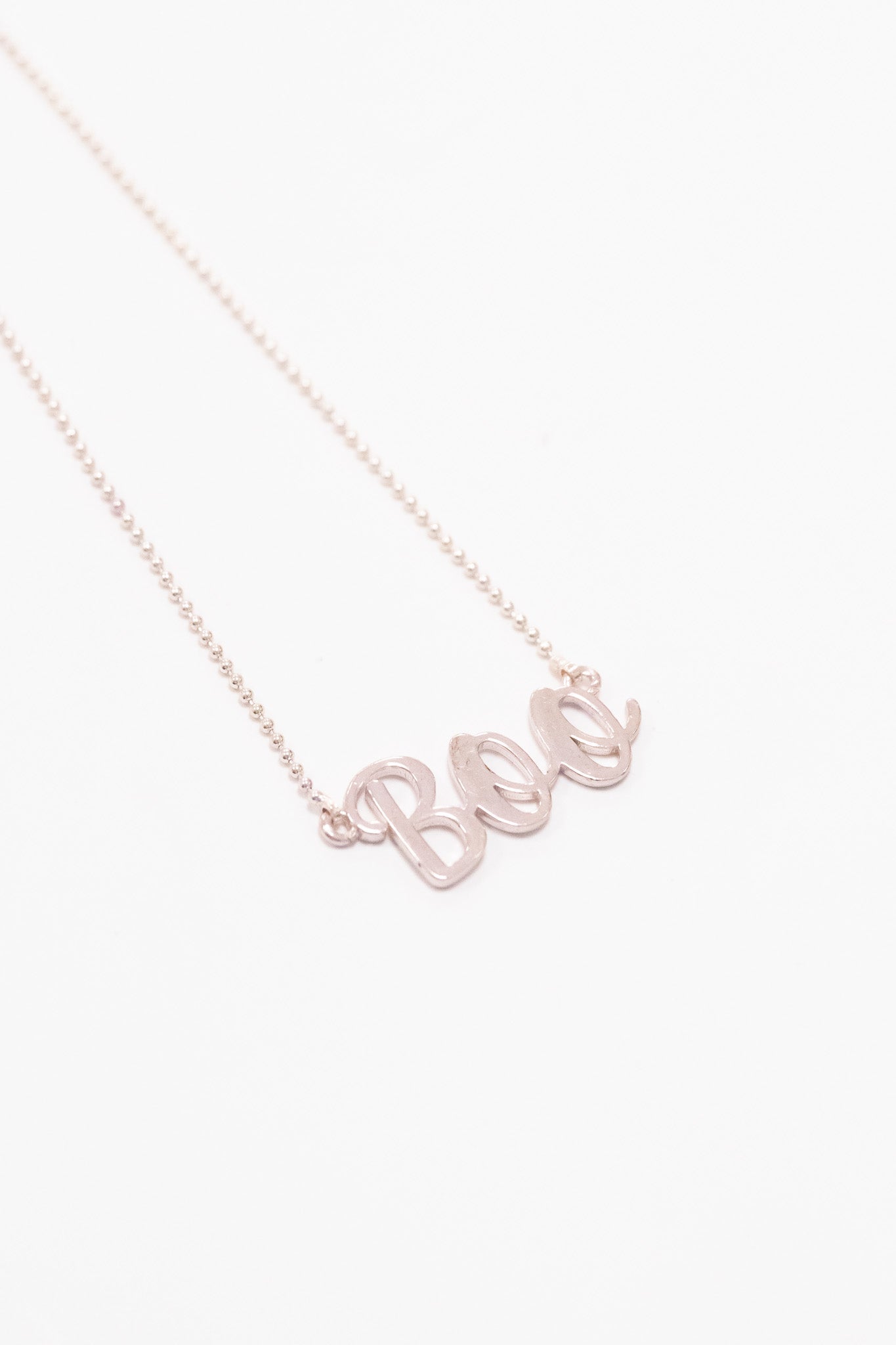 Boo Necklace - Metallic Starlight