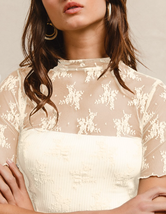 Sugar Sugar Lace Top - 6 Colors!
