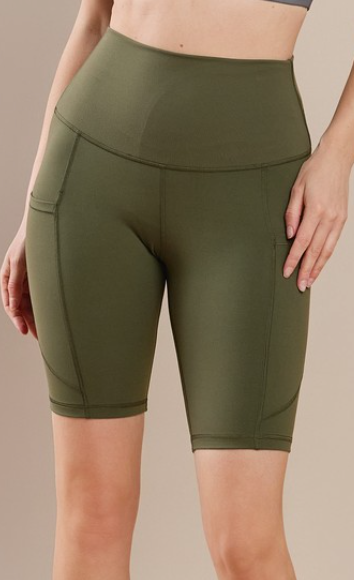 Seize The Day Pocket Biker Shorts - 6 Colors!