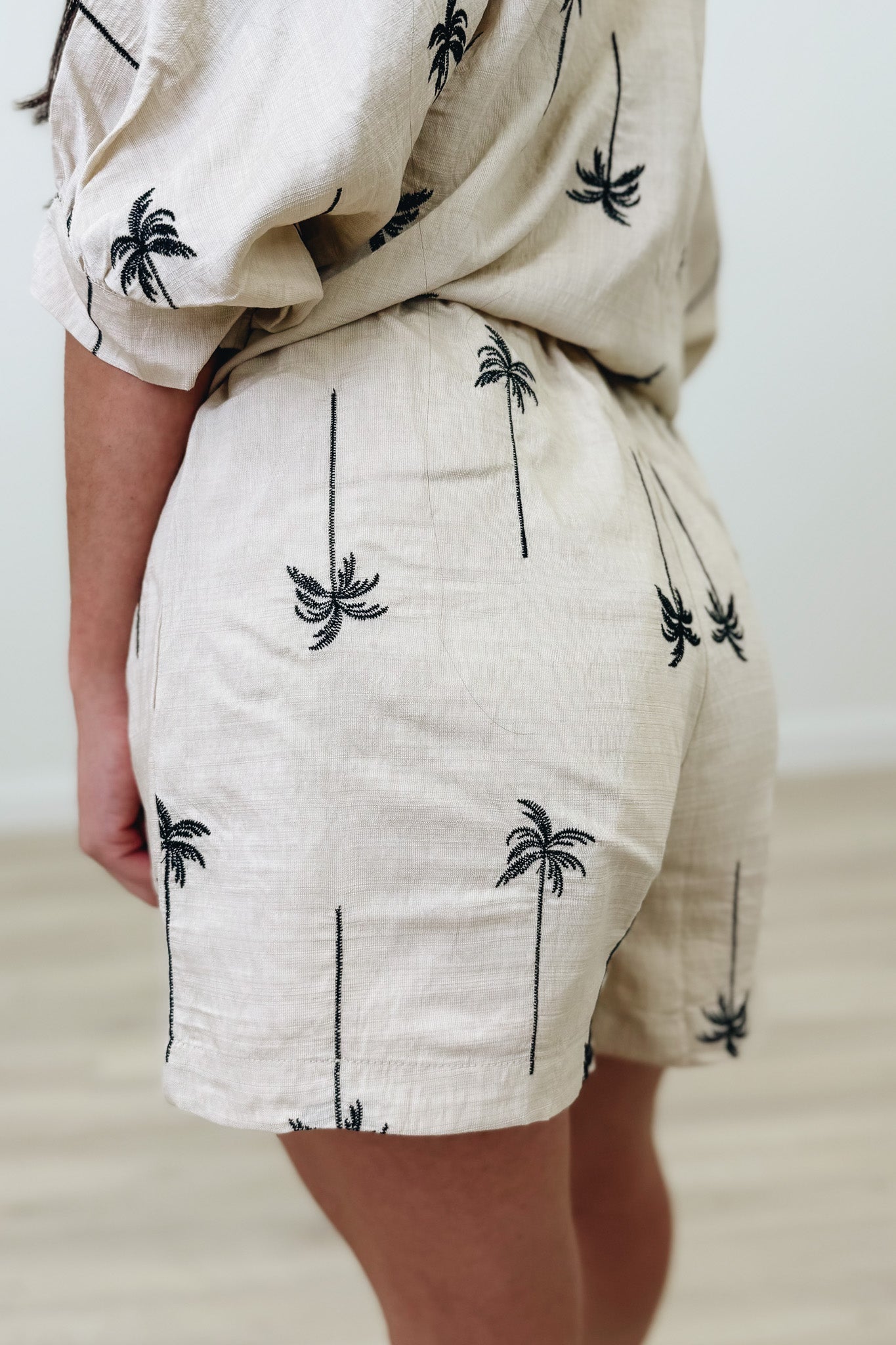 Palm Trees In The Breeze Shorts - 2 Colors!