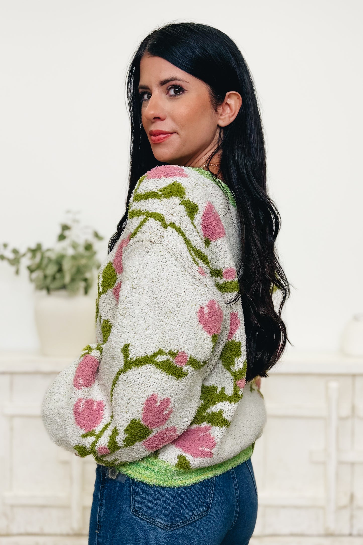 Sweet Sprout Sweater Cardigan