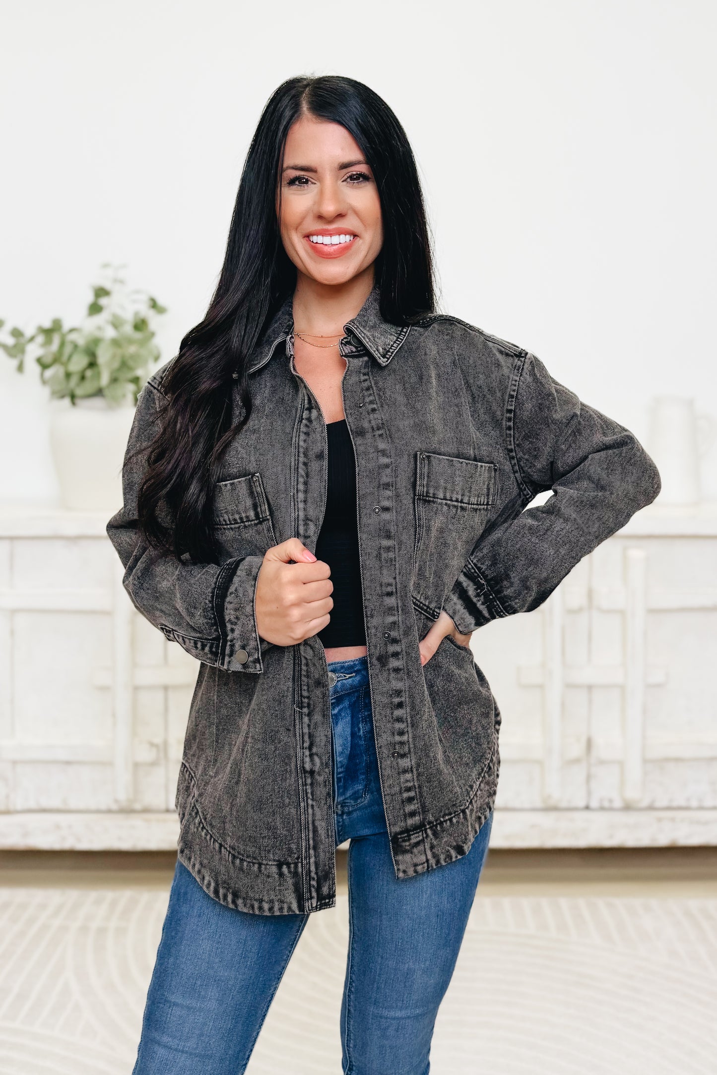 Rustic Vibe Shacket - 2 Colors!