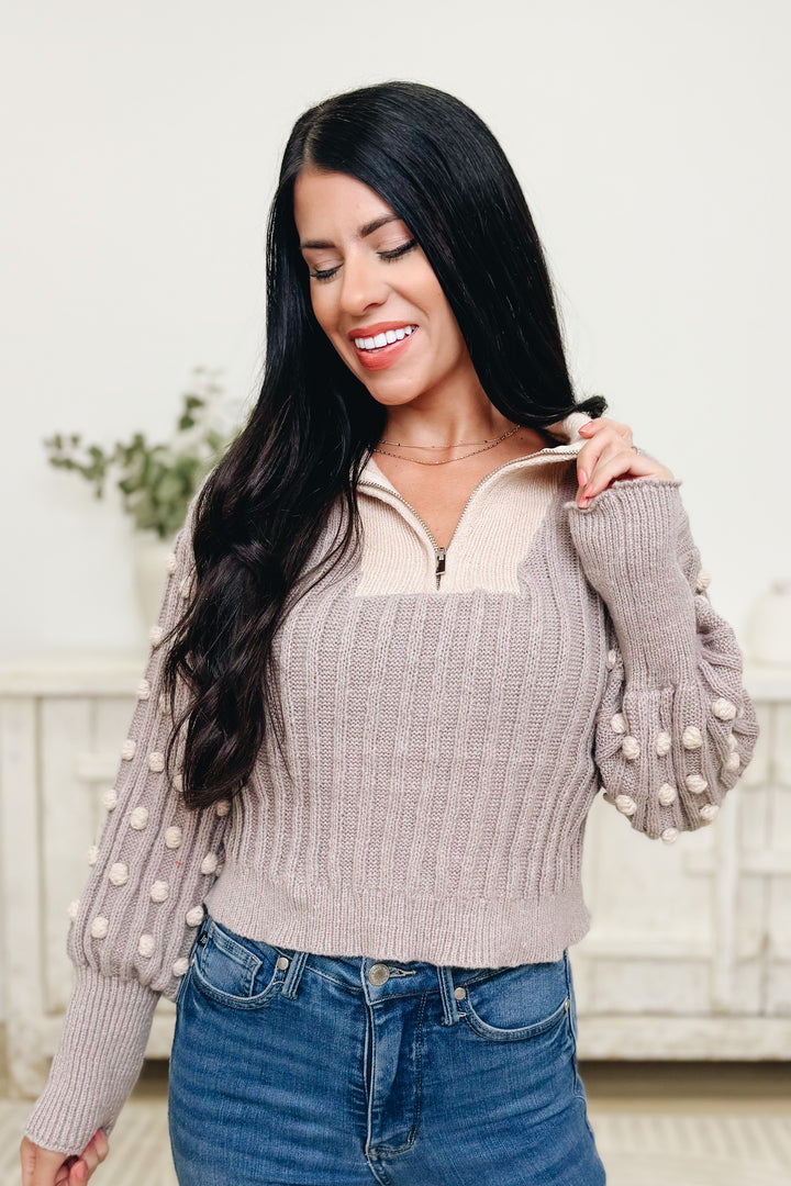 Shine On Time Sweater Top