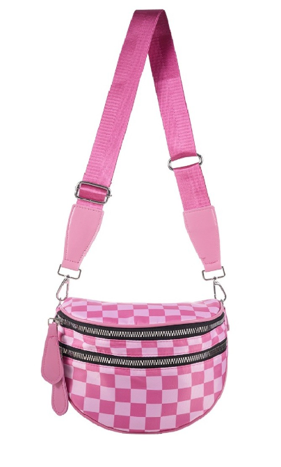 Roam Free Double Zip Sling Bum Bag - 4 Colors!