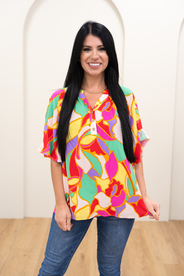 Experience The Extravagance Top