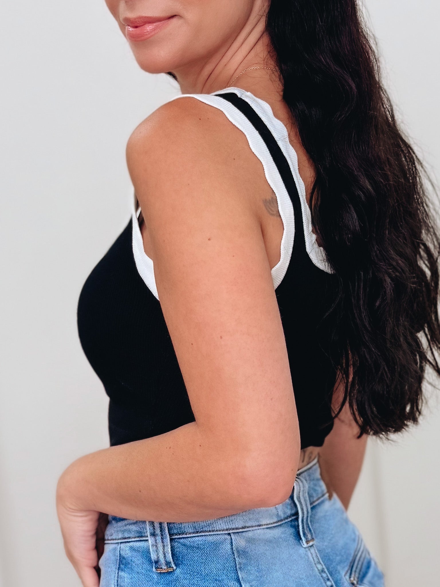 Waves Of Scallops Tank Top - 2 Colors!