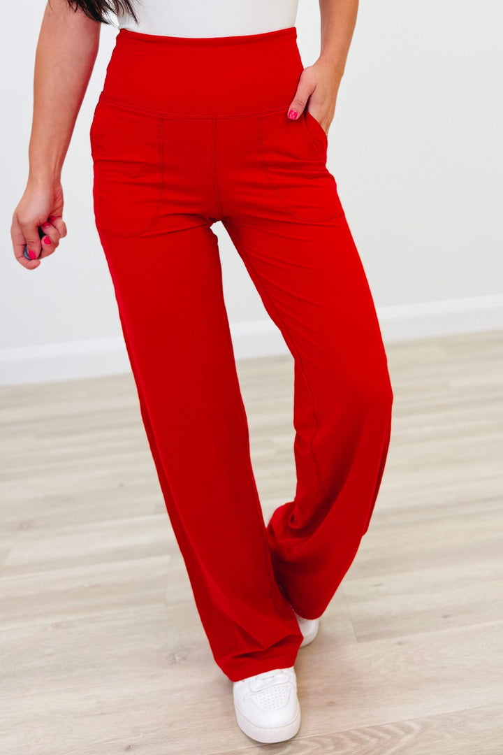Confidence In Your Strut Pants - True Red