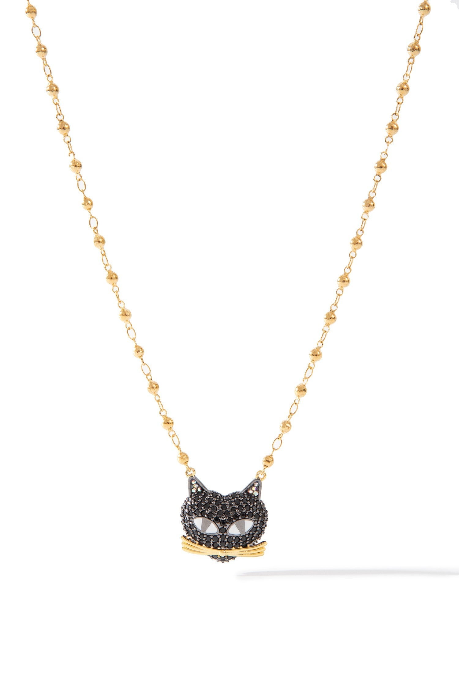 Lucky Cat Necklace - Gold