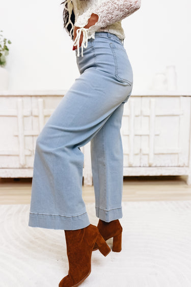 Sunday Blessed Pants - Denim