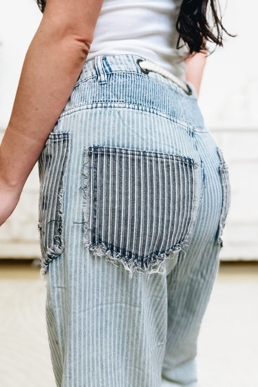 Prepped & Ready Pants - Blue Multi