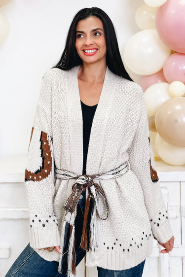 Sweet Mimi Belted Cardigan