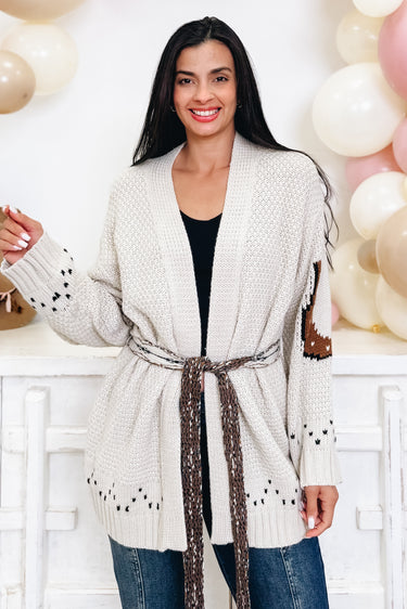 Sweet Mimi Belted Cardigan