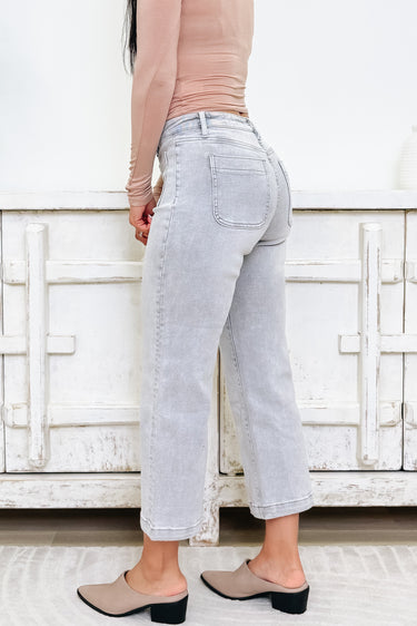 Carolina Girl By Mica - High Rise Wide Leg Jeans