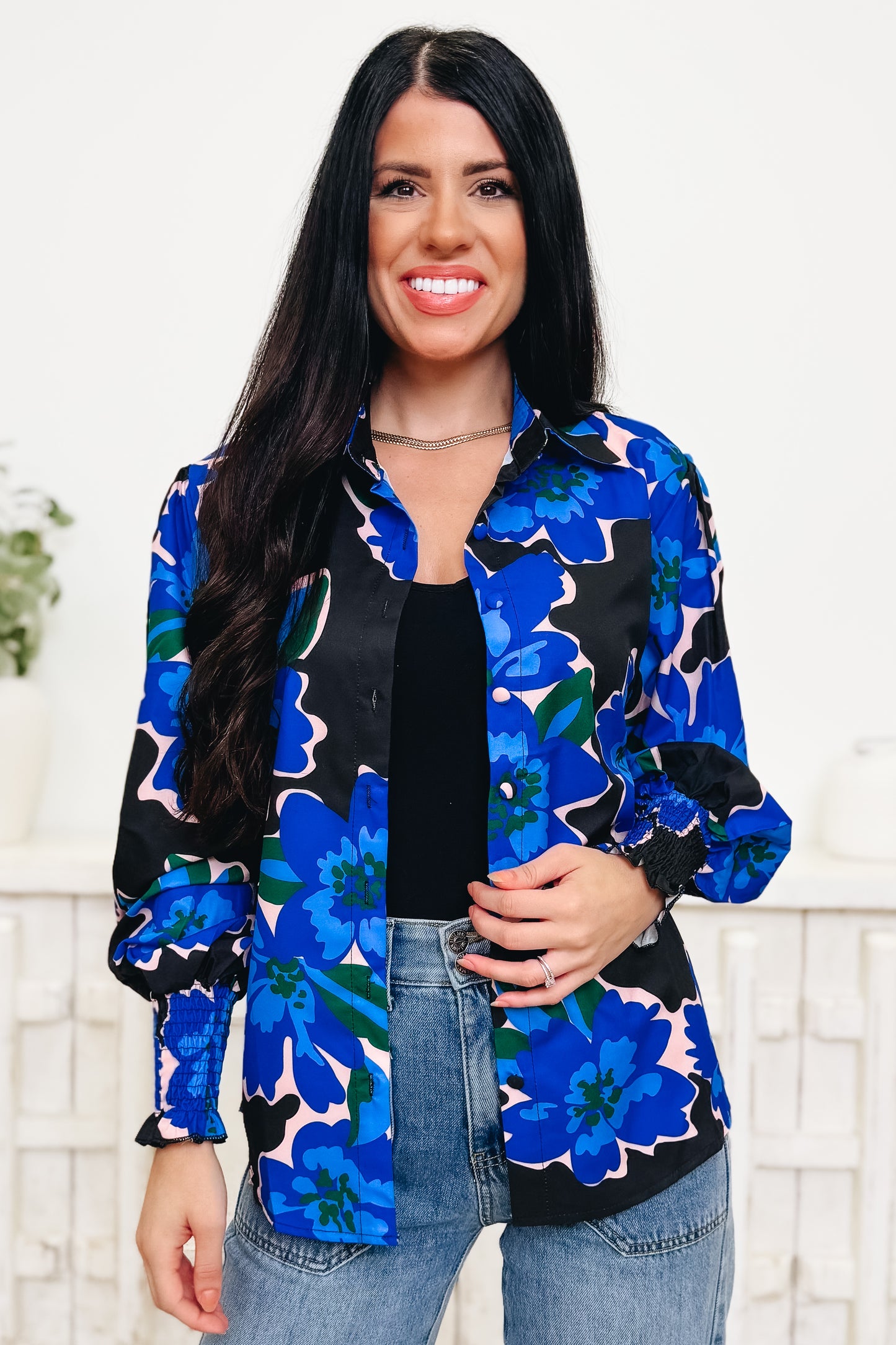 Big Love Floral Top - 4 Colors!