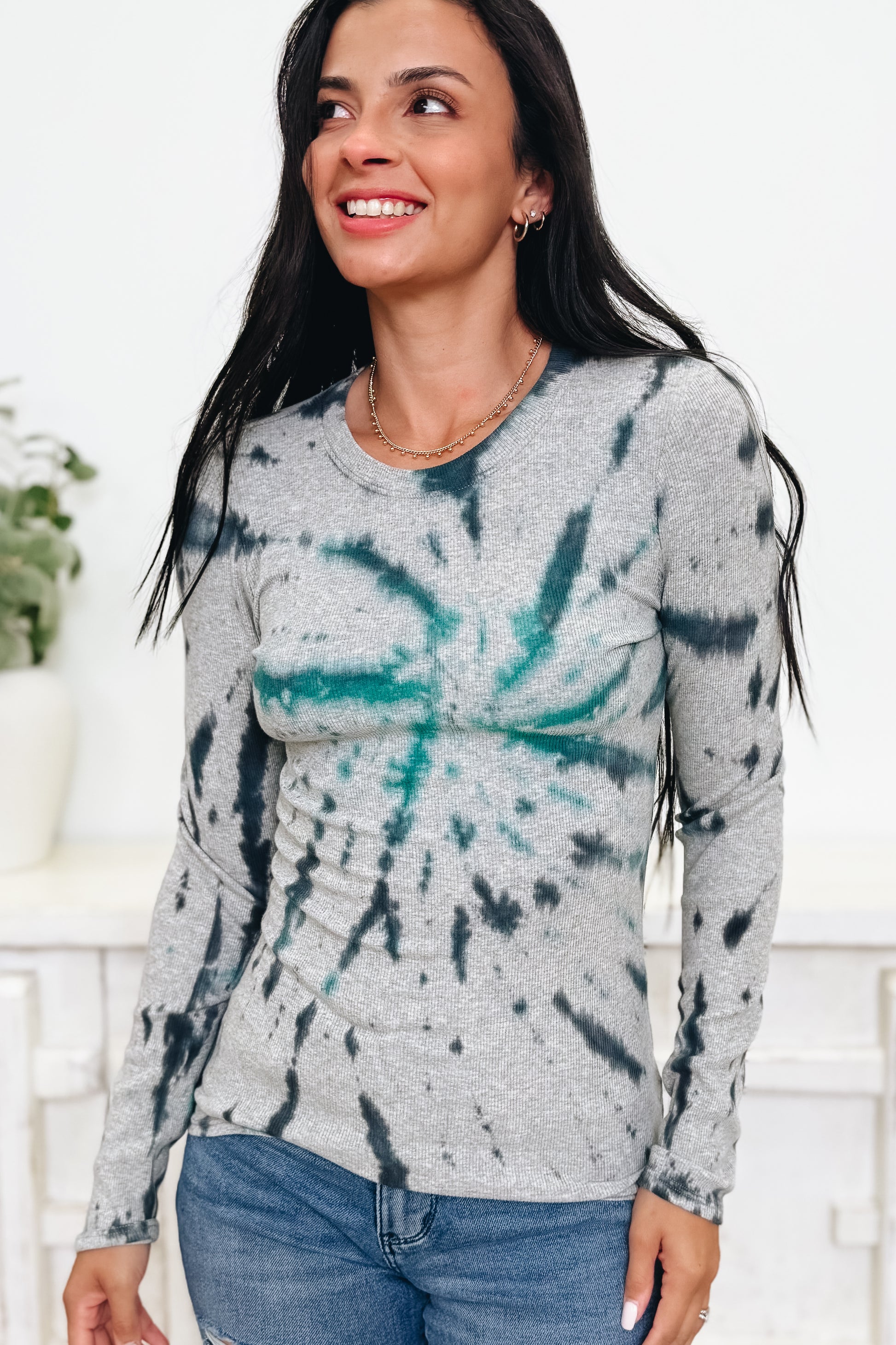 Swirl World Top- 2 Colors!