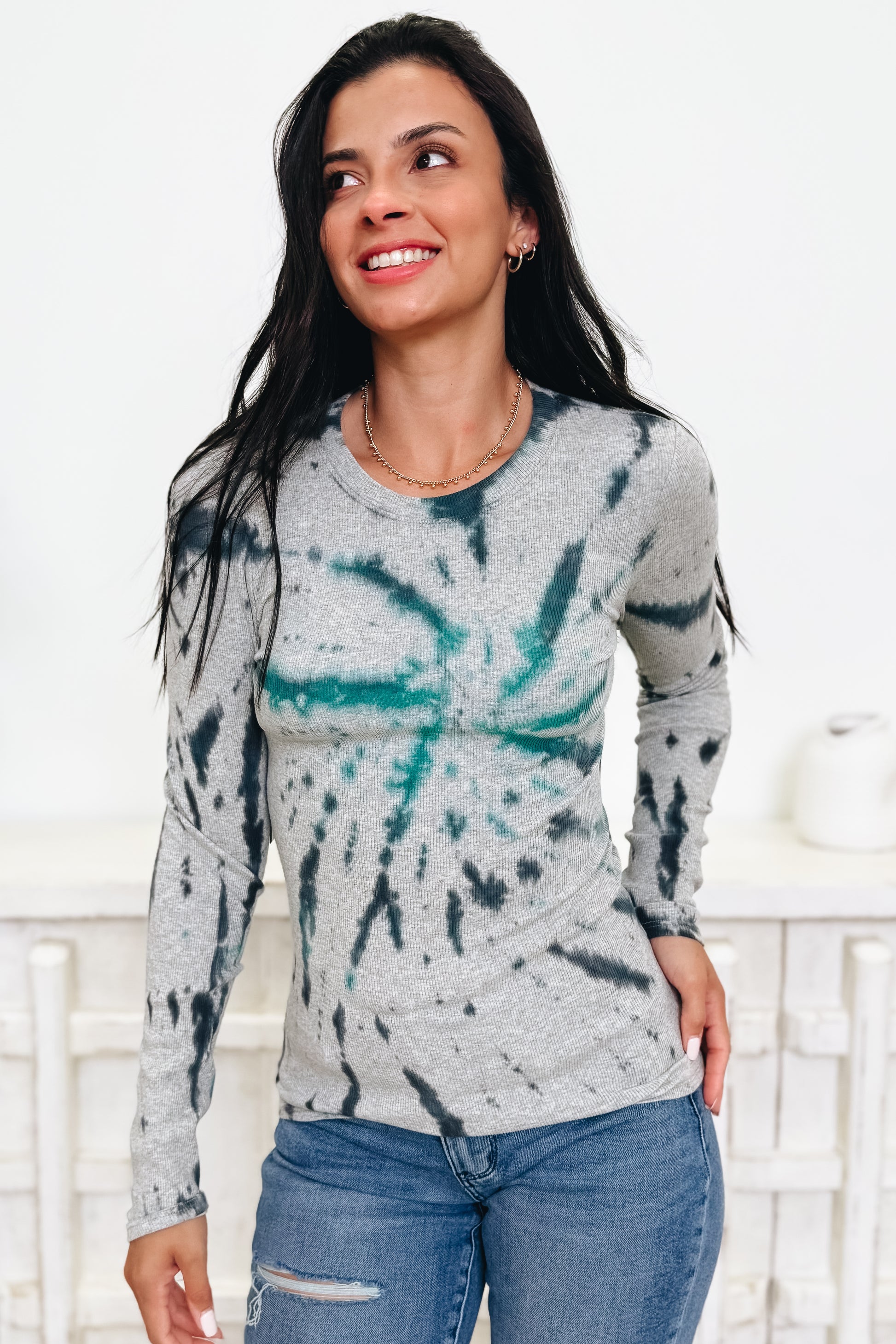 Swirl World Top- 2 Colors!