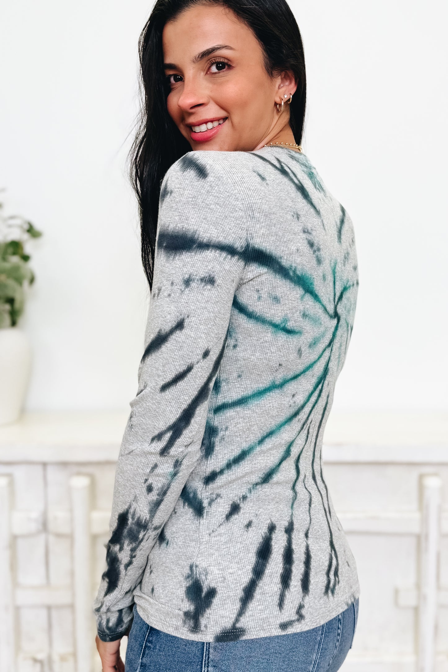 Swirl World Top- 2 Colors!