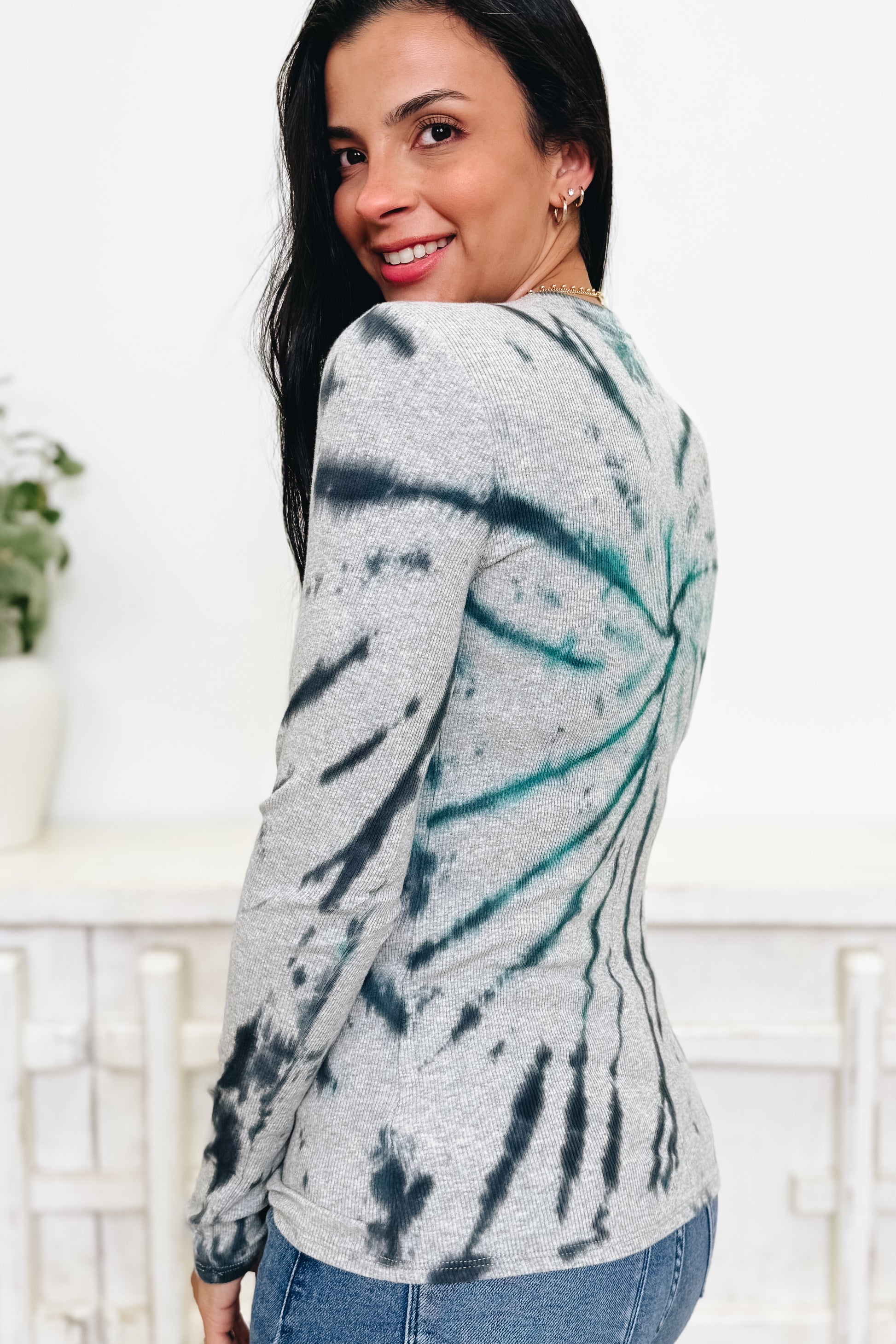 Swirl World Top- 2 Colors!