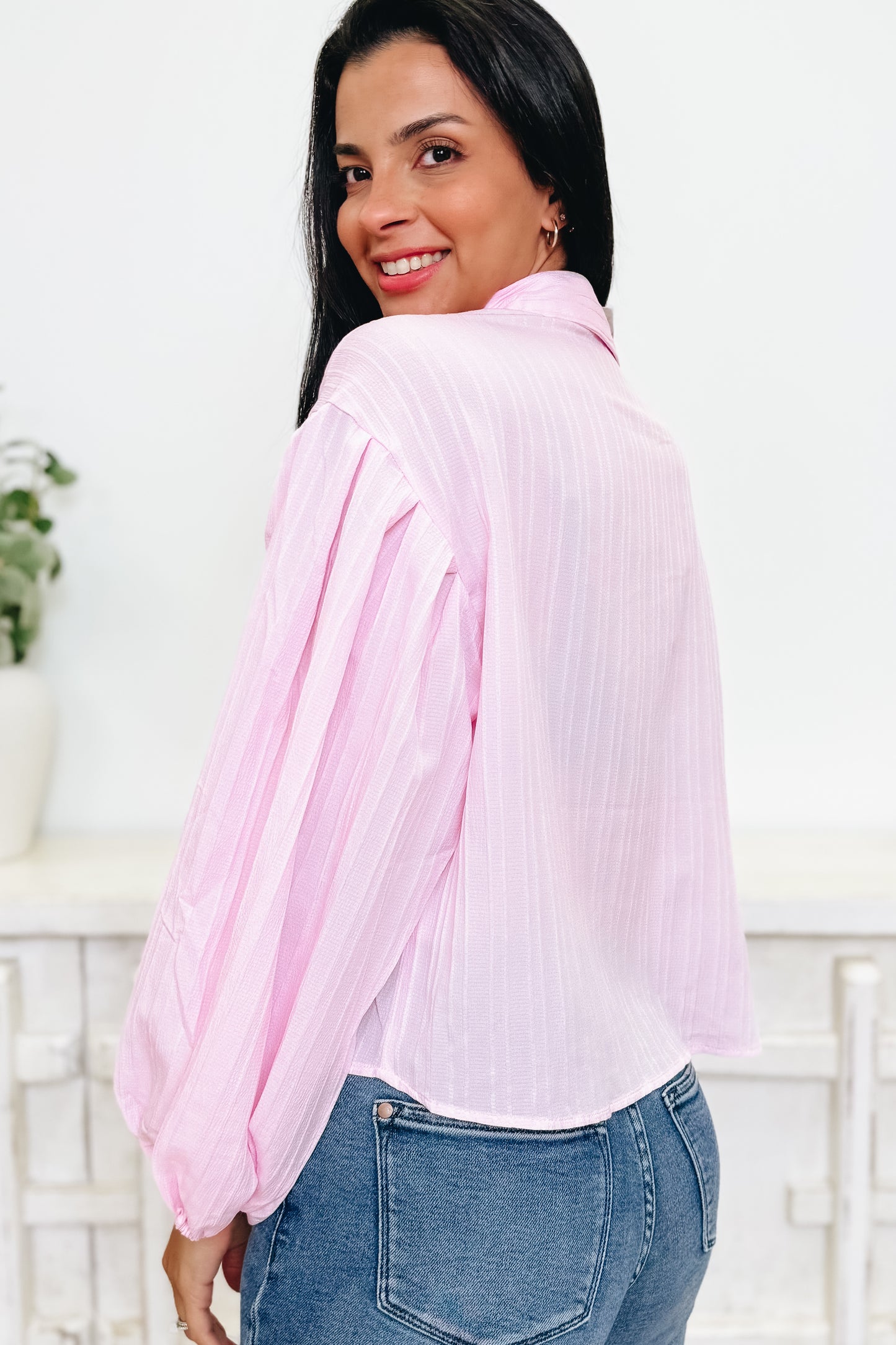 Bubbly Perspective Top - 3 Colors!