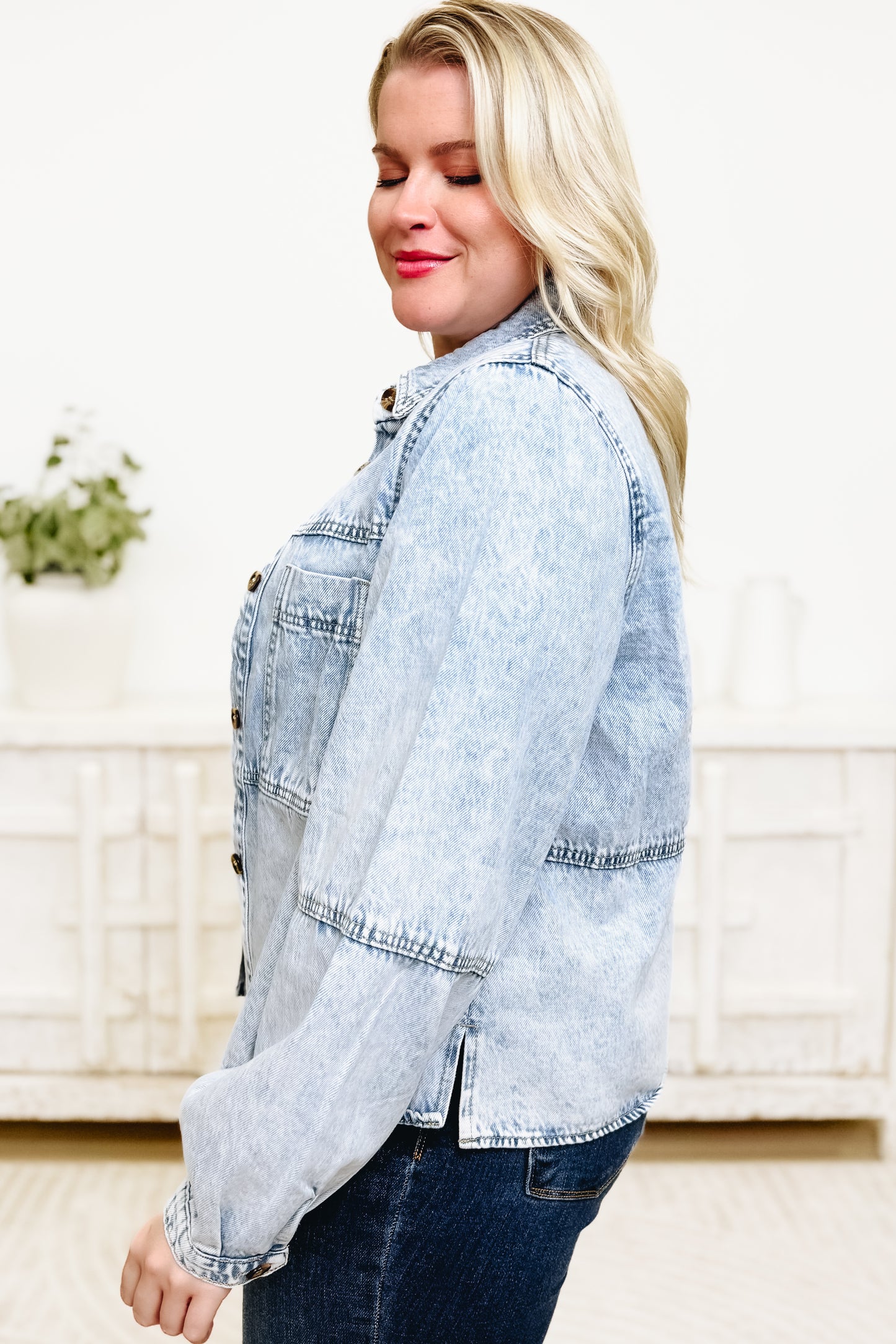 All In On It Denim Jacket