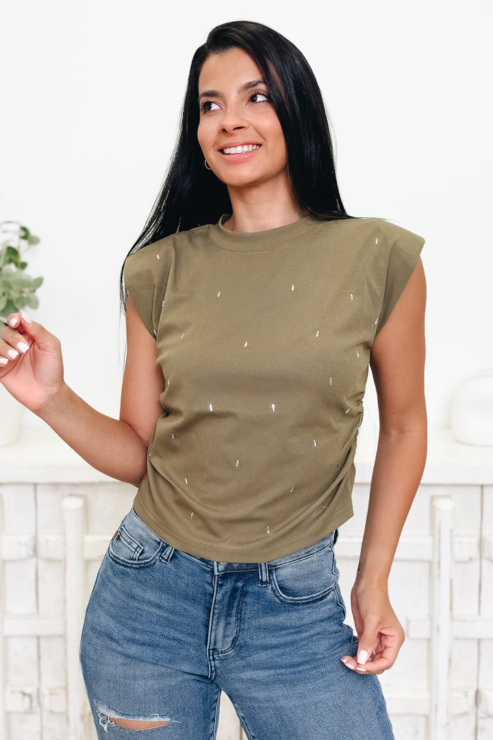 Shine All The Way Top - 2 Colors !