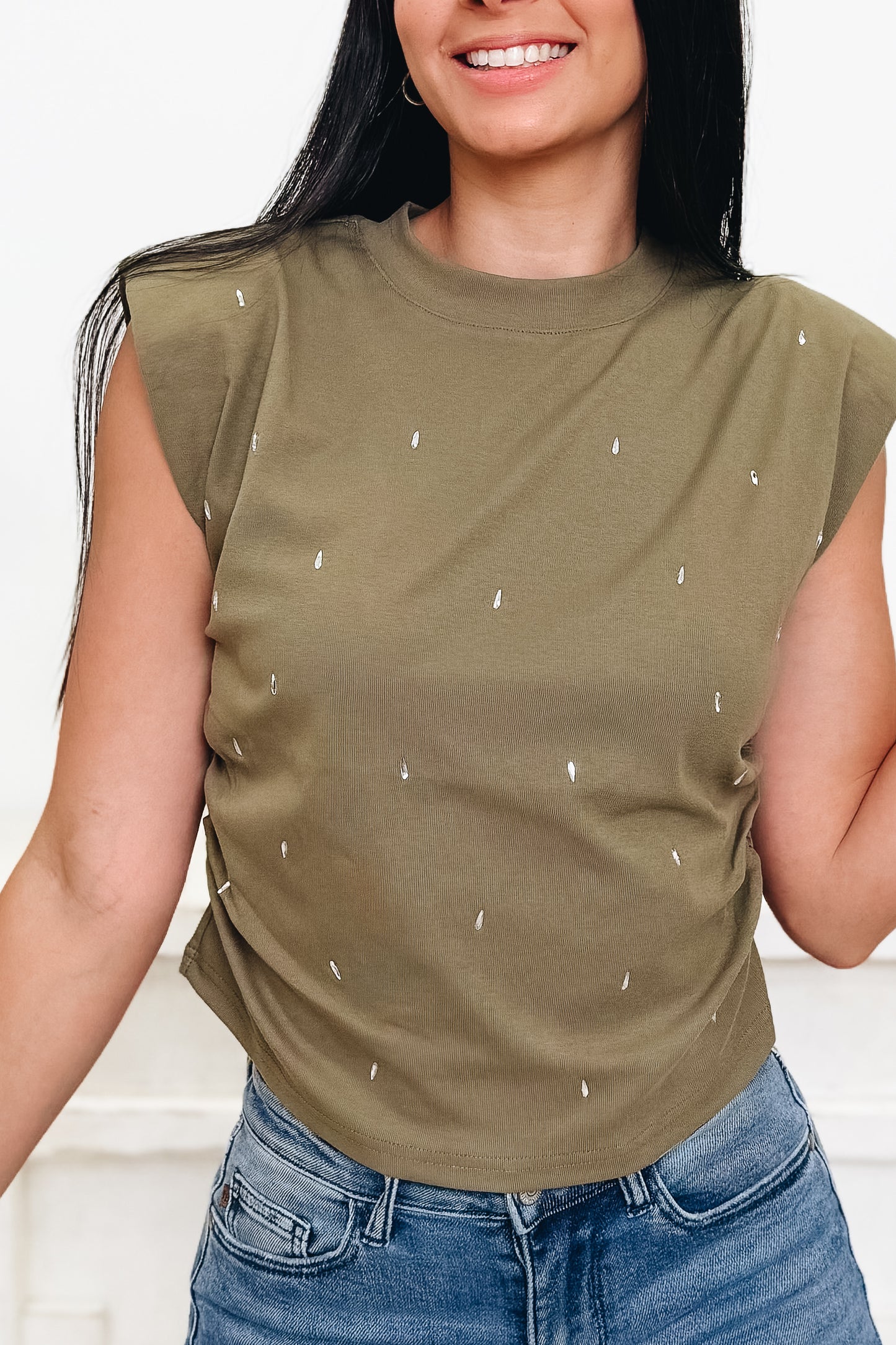 Shine All The Way Top - 2 Colors !