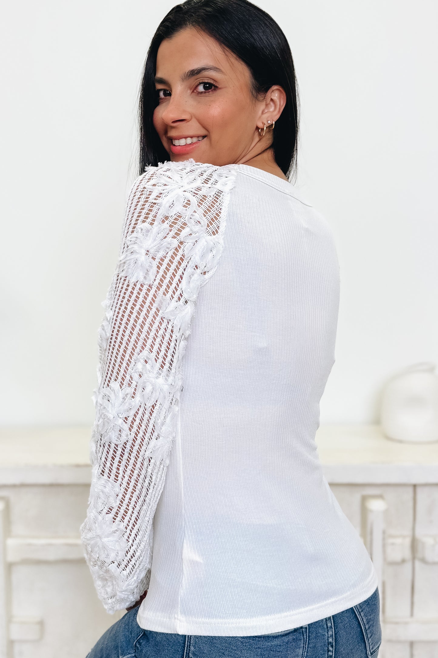 Float Like A Butterfly Top - 2 Colors!