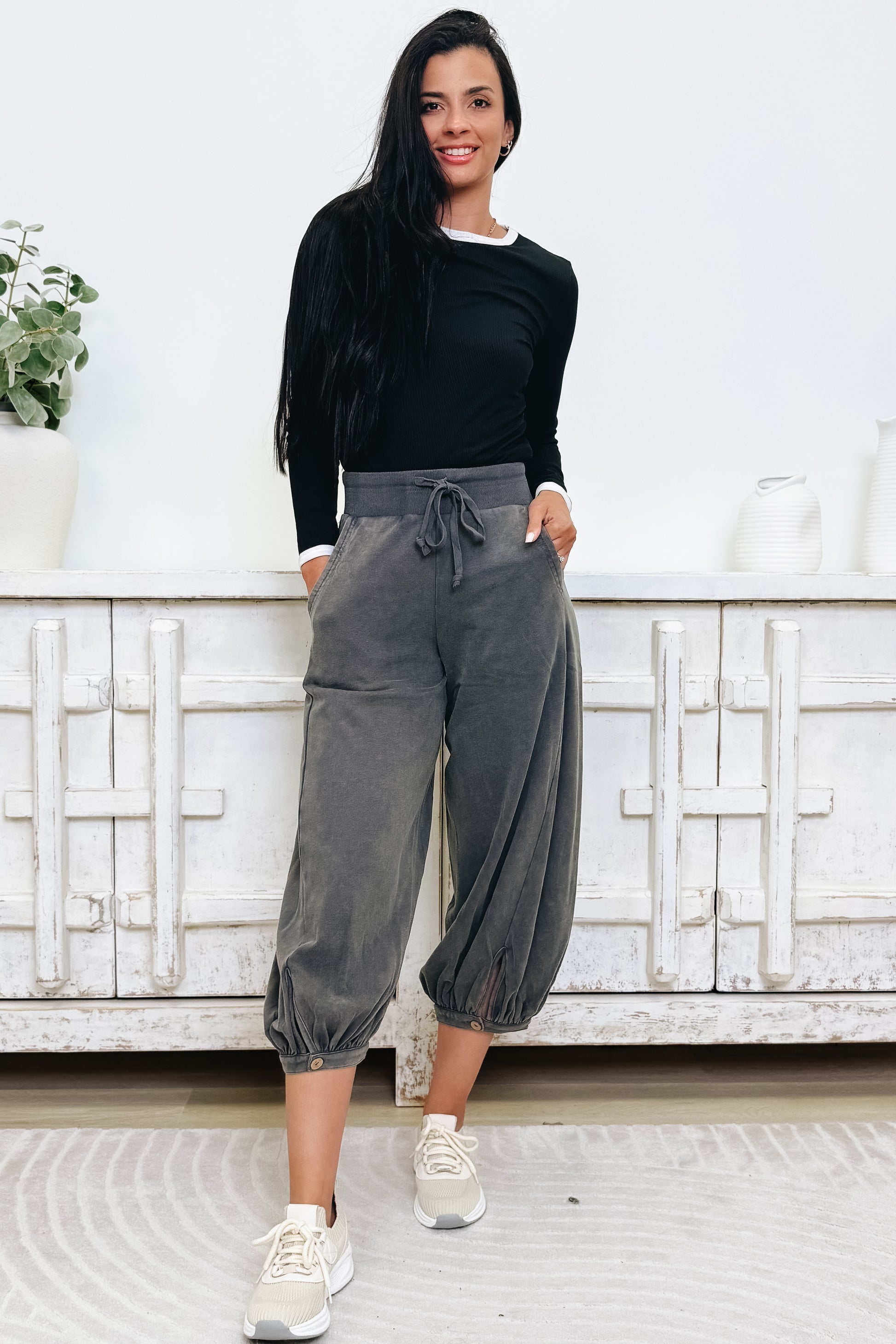 Bubbly Sensation Jogger Pants - 3 Colors!