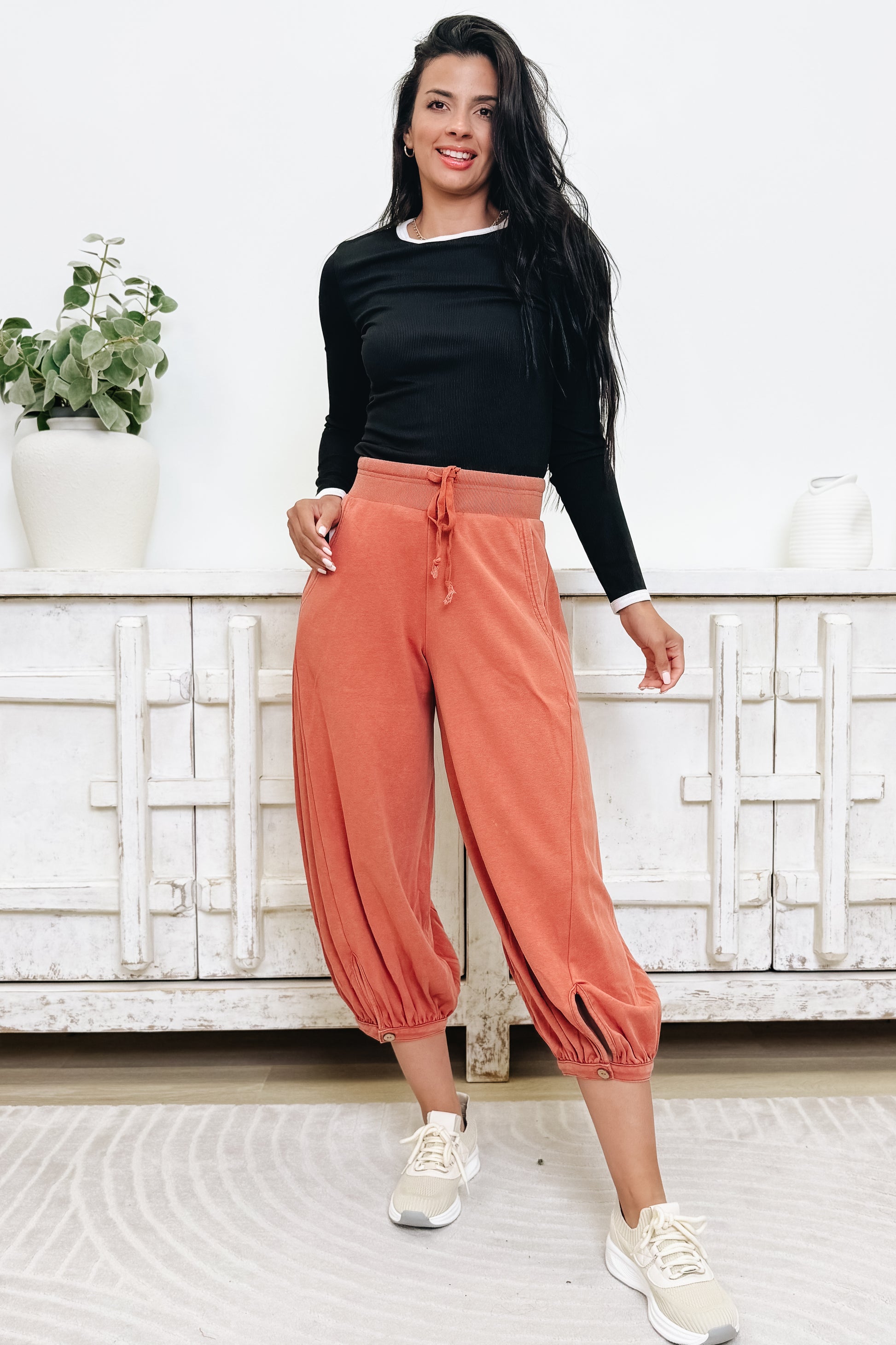 Bubbly Sensation Jogger Pants - 3 Colors!
