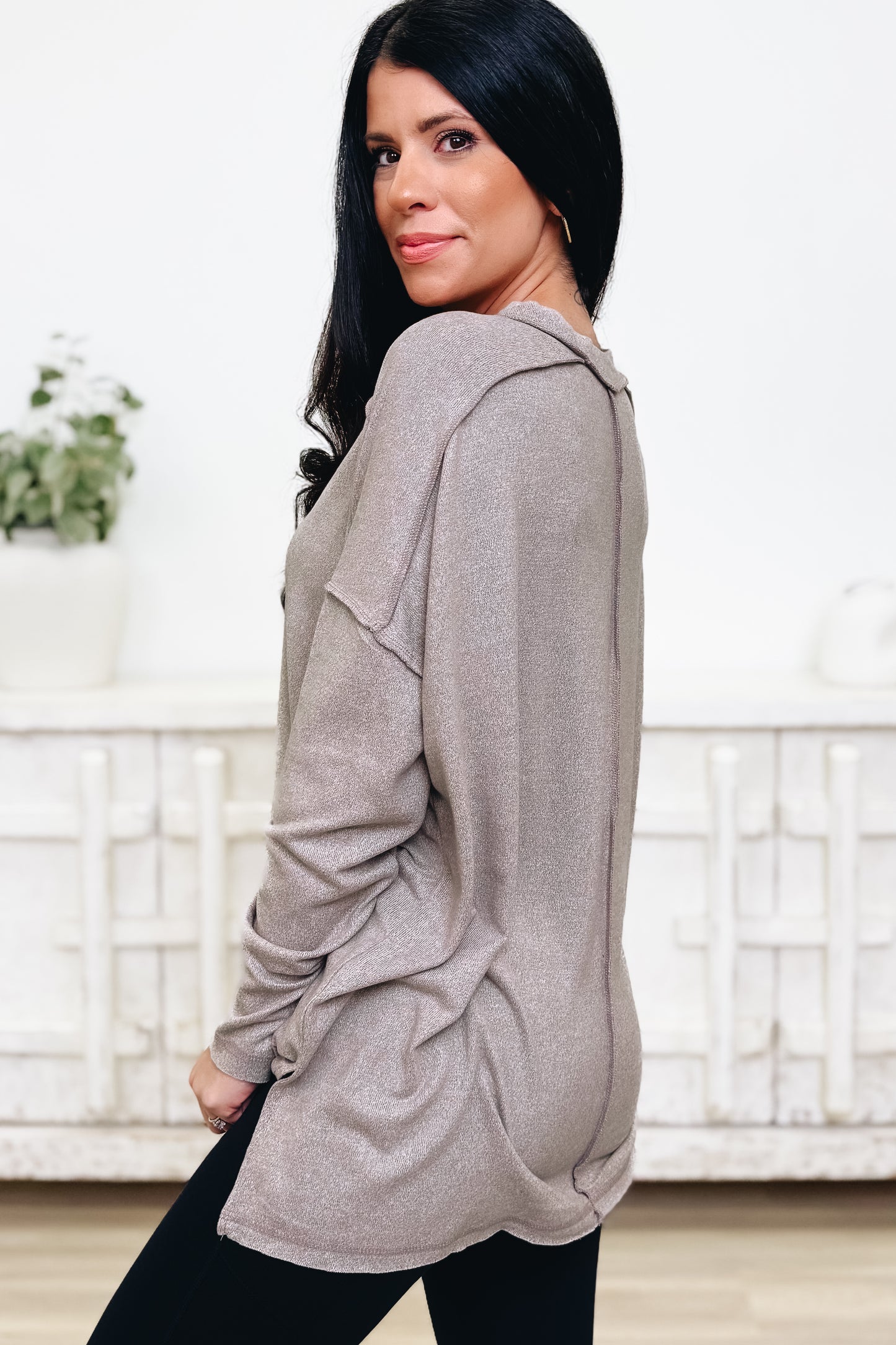 Purposeful As It Seams Top - 10 Colors!