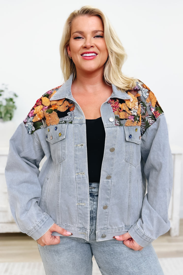 Vibrant Vibes Floral Jacket