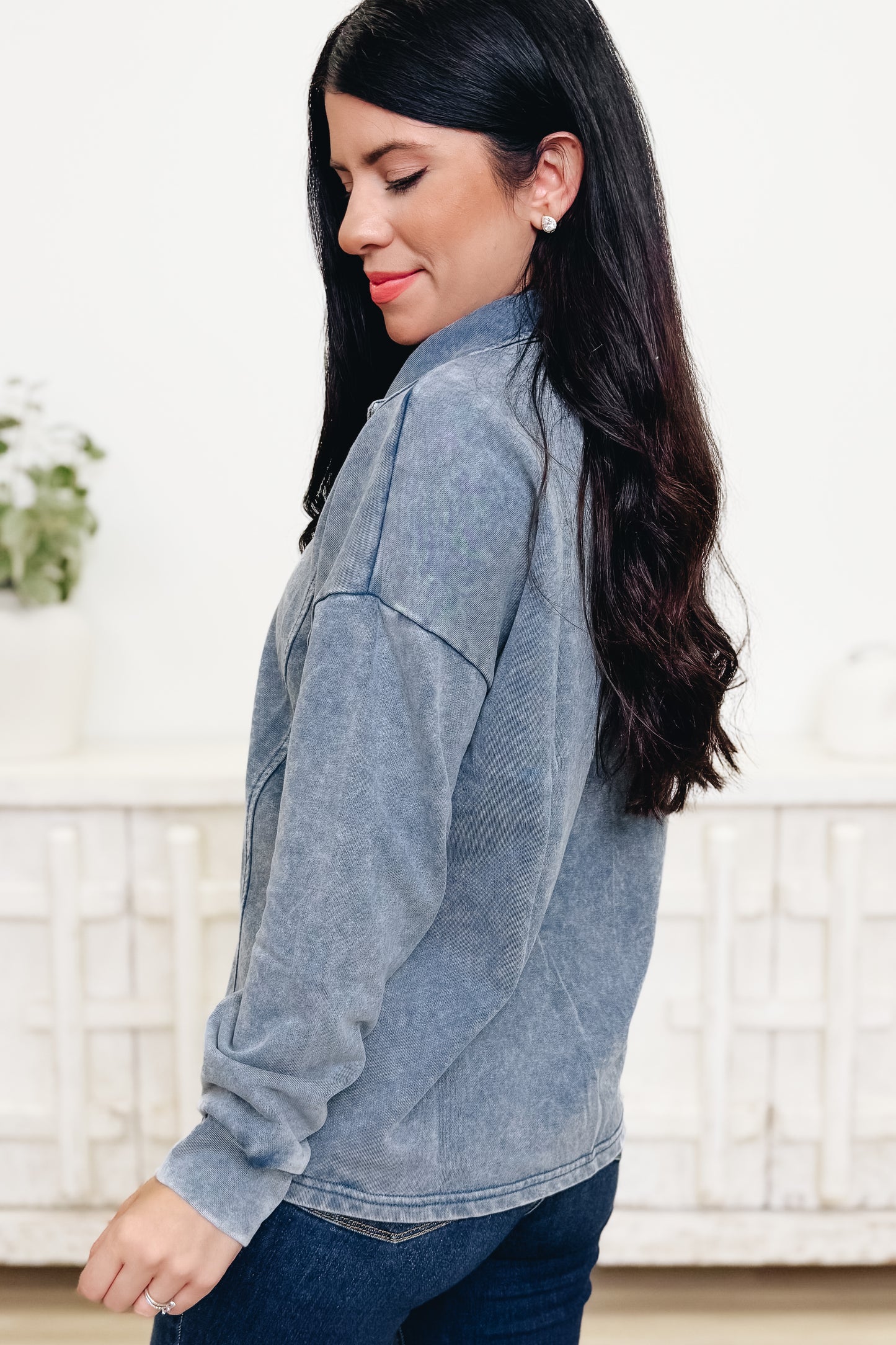 Split Precision Sweatshirt - 2 Colors!