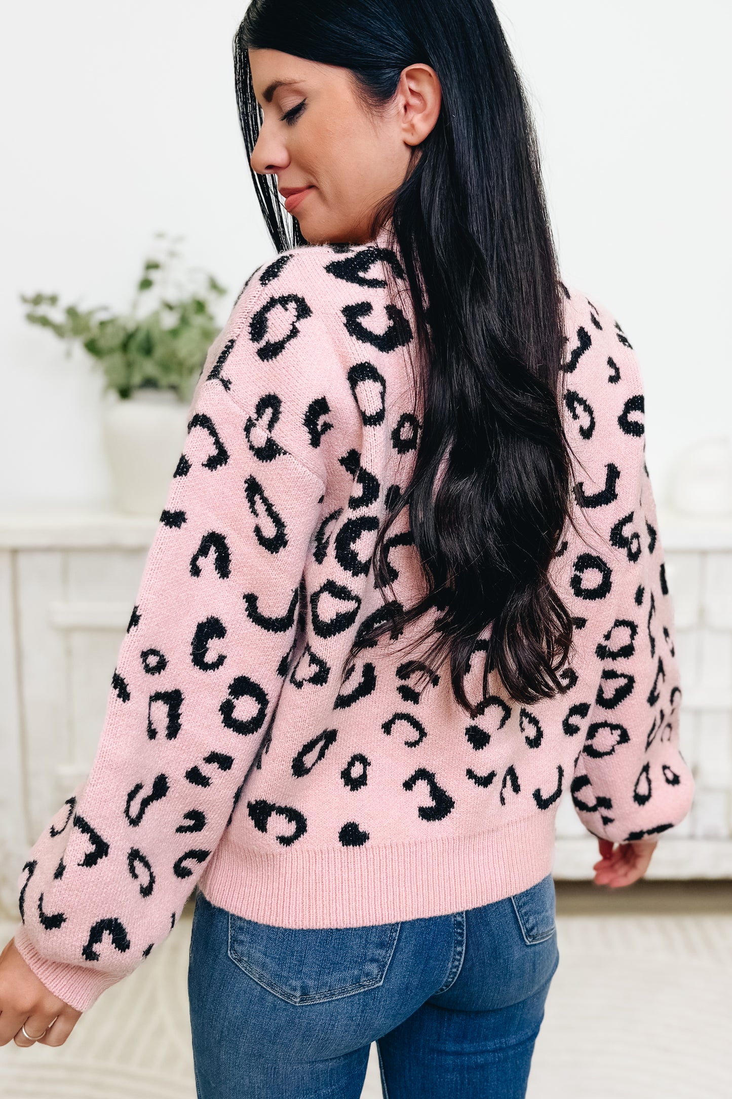 See You Soon Leopard Sweater