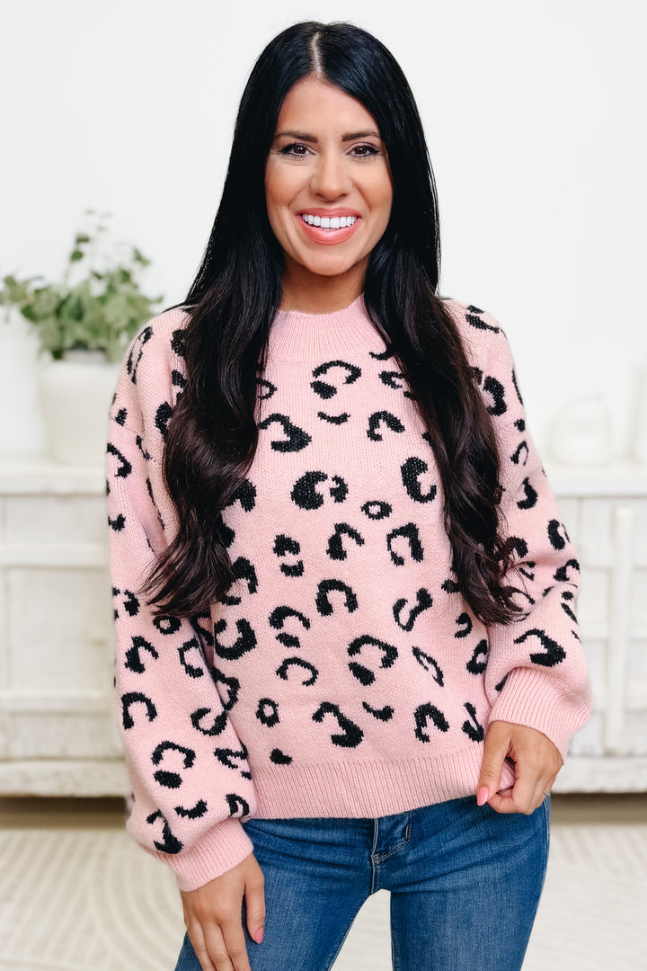 See You Soon Leopard Sweater