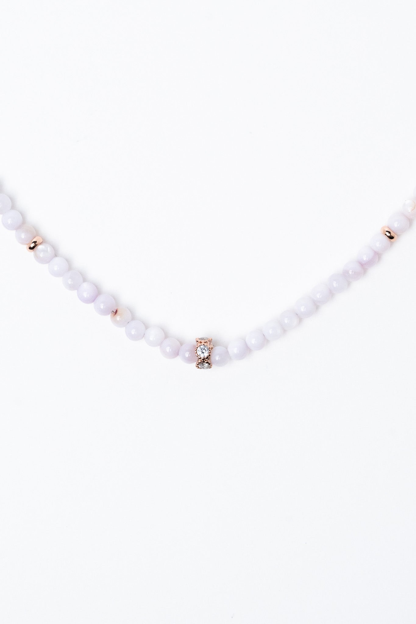 Sunrise Bay Necklace - Ombre Sunset Rose Gold