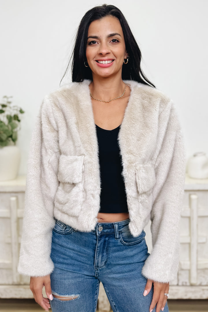 Cloud 9 Faux Fur Jacket