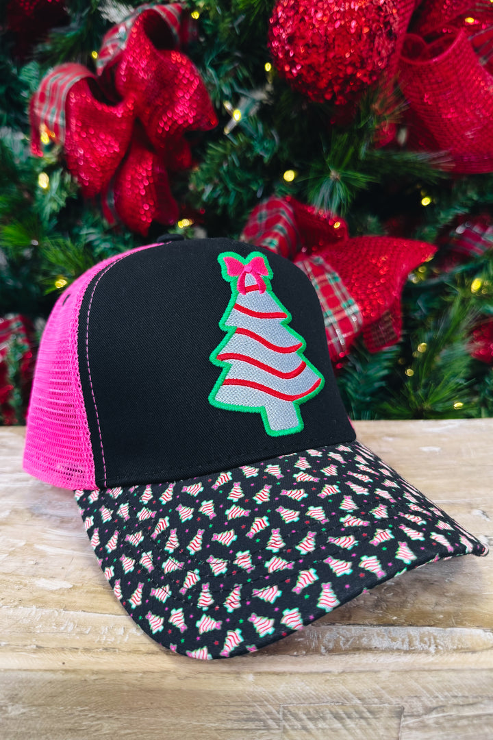 Bow Christmas Treat Trucker Hat