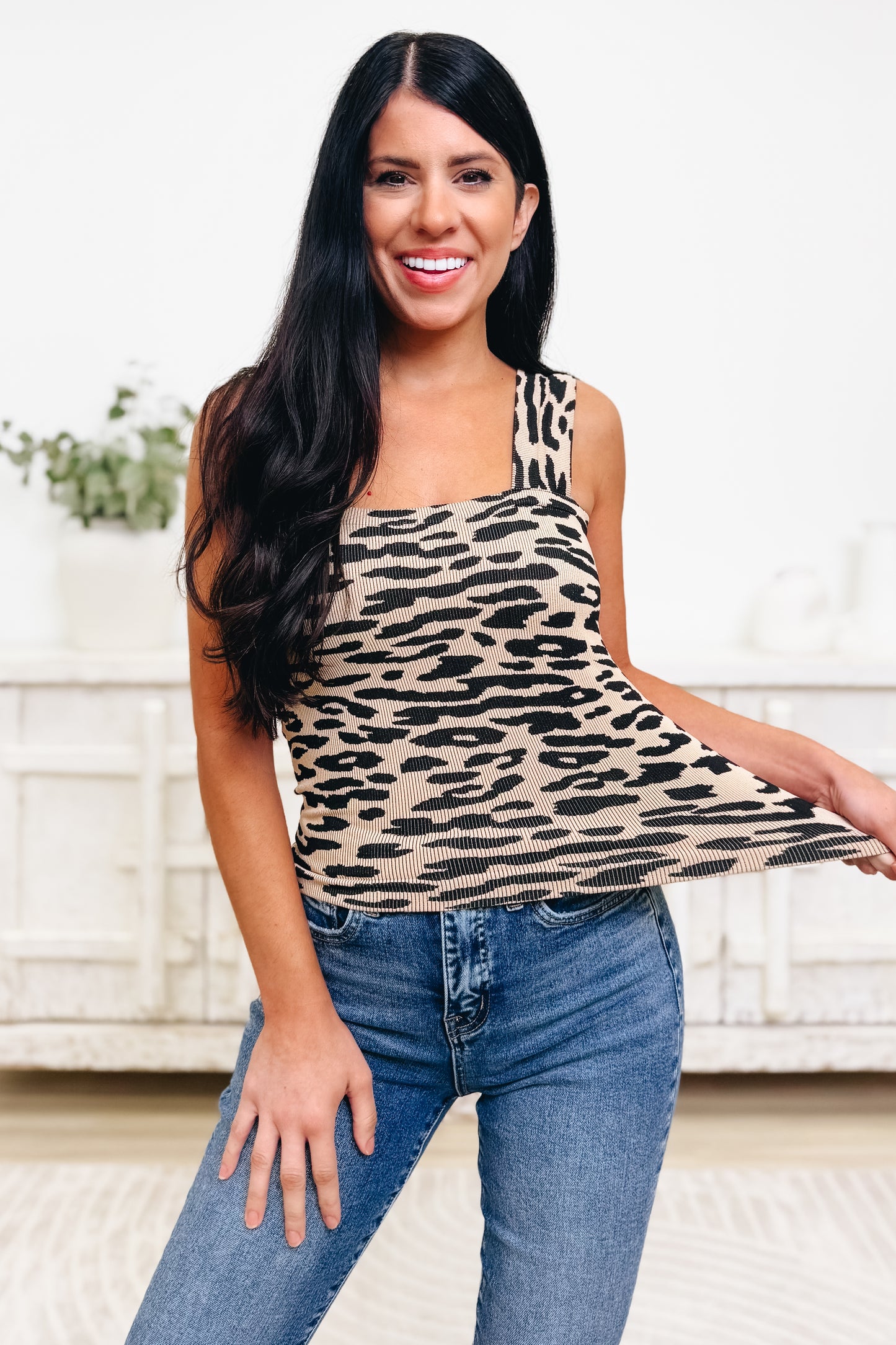 Totally Spotted Leopard Tank Top