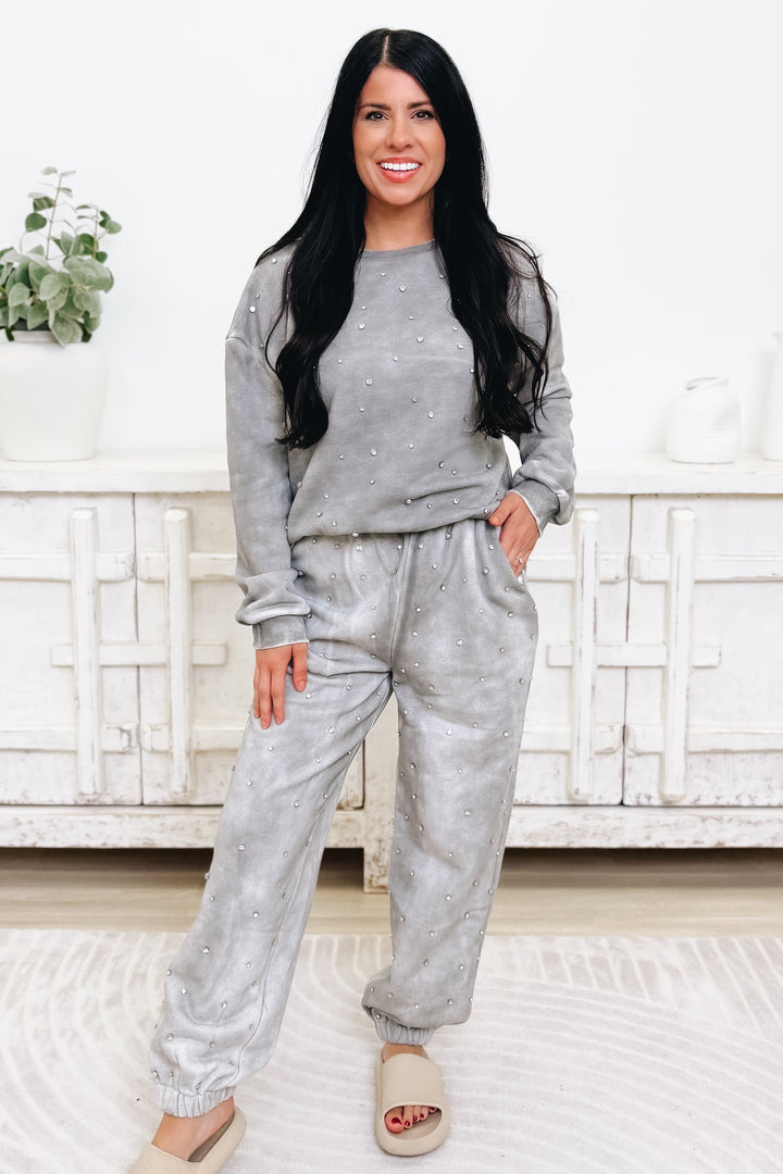 Limitless Rhinestone Lounge Set - 2 Colors!