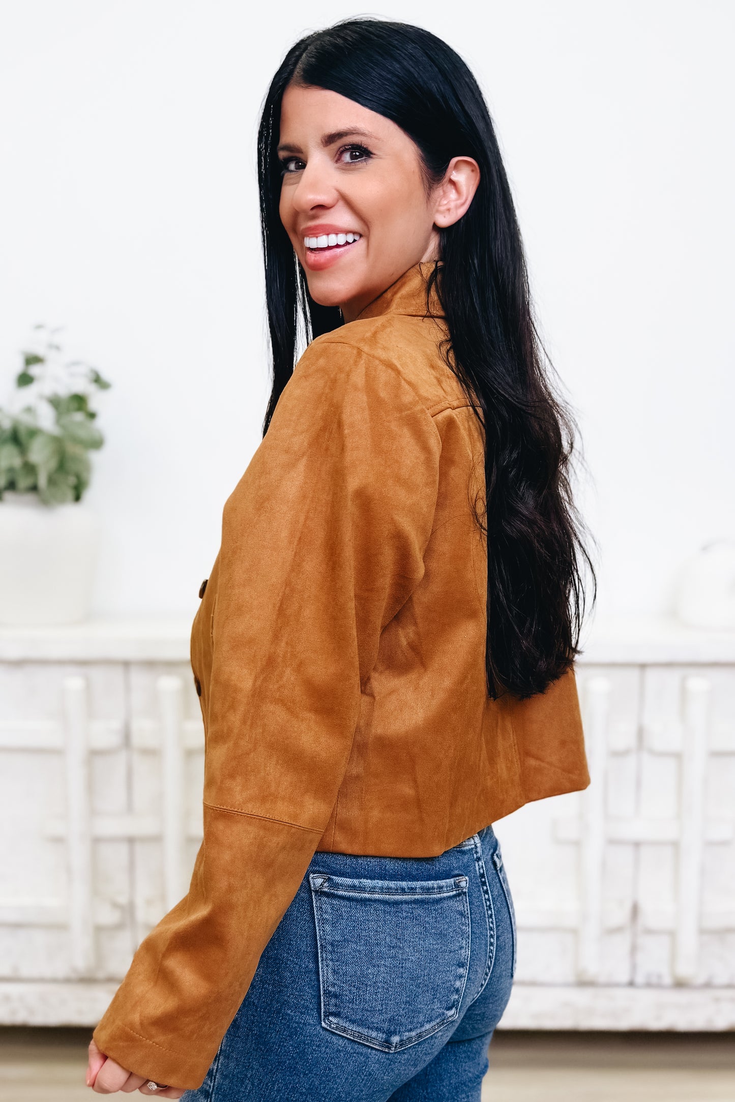 All Dialed In Suede Jacket