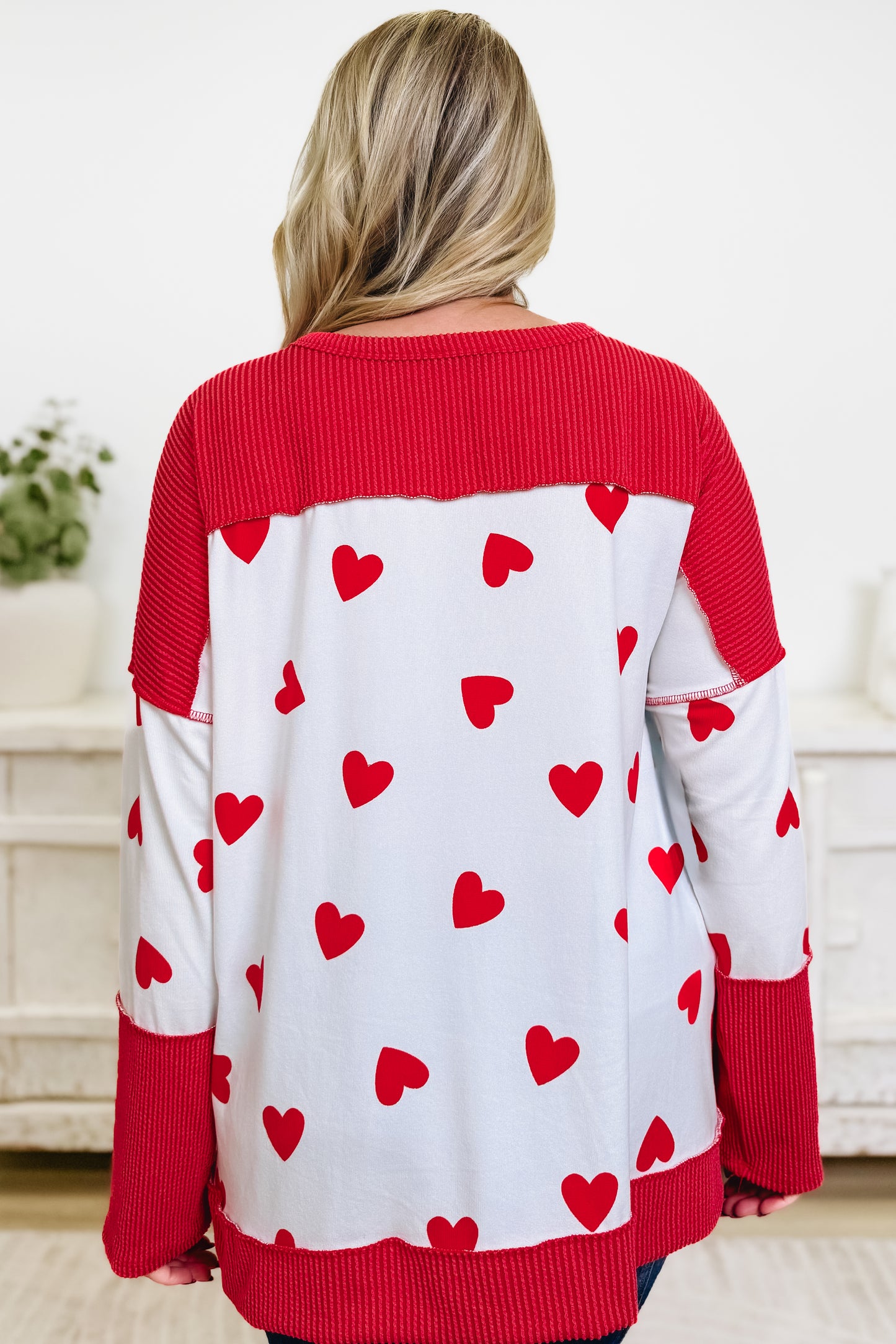 Sacred Heart Valentine's Top