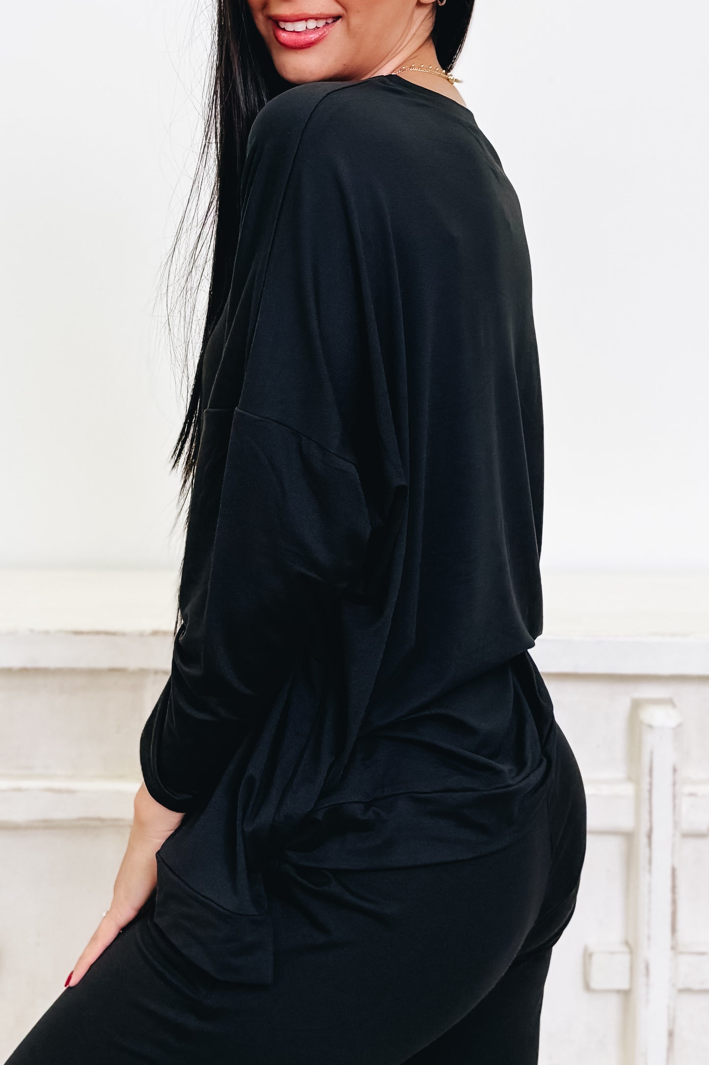 Peachy Sheen Top - 2 Colors!