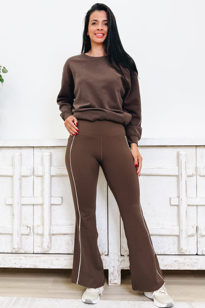 Warm Up Wonders Fleece Lined Flare Leggings - 3 Colors!