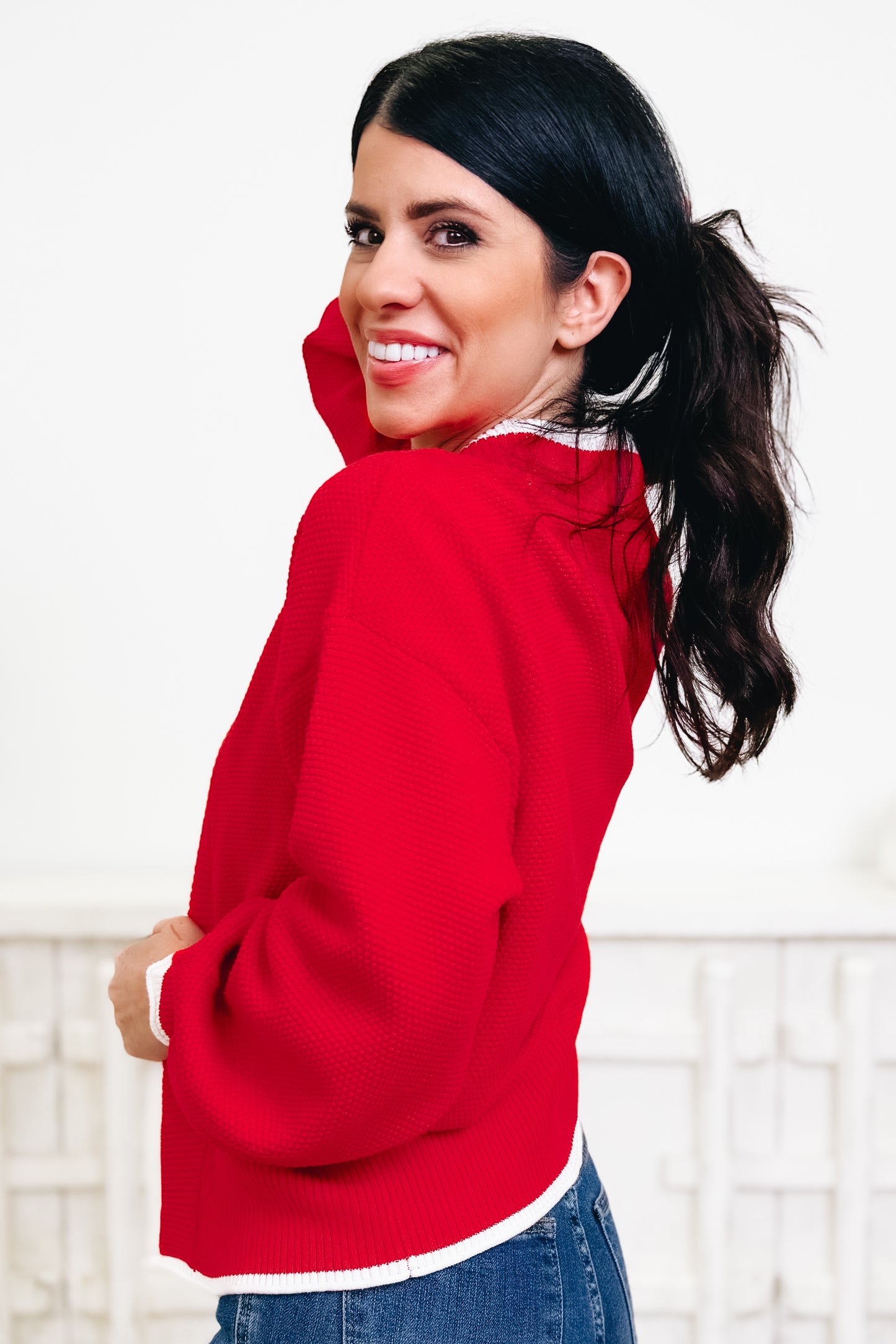 With Hands Lifted High Cardigan