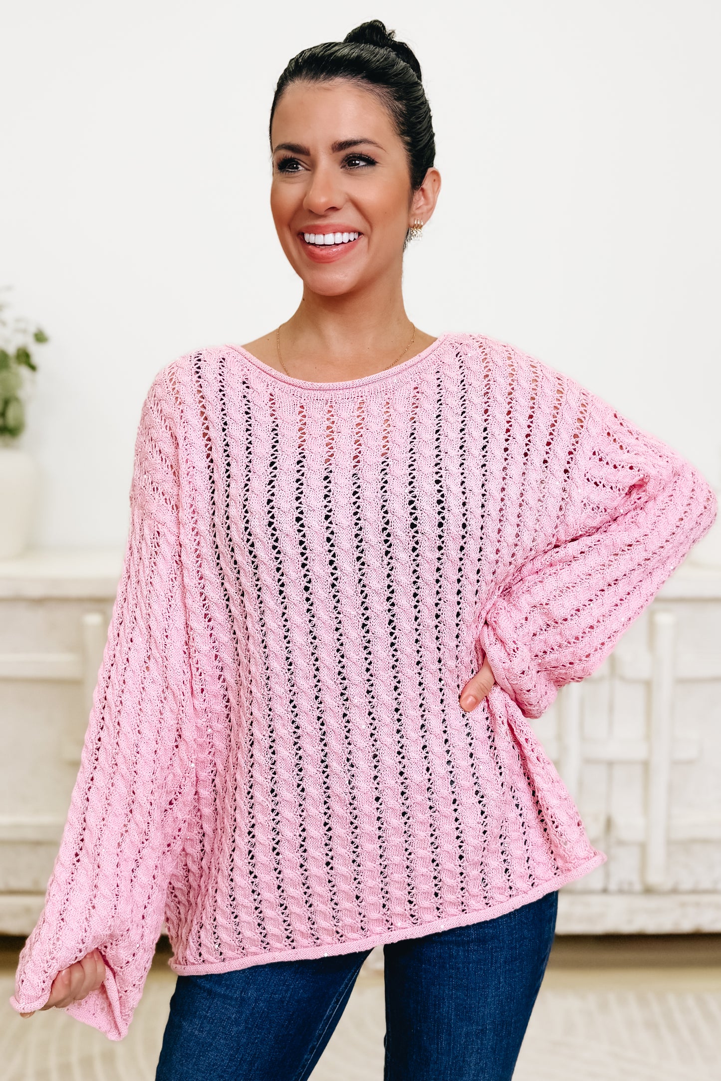 Gentle Breeze Sweater Top - 4 Colors!