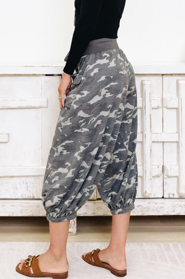 Top Class Camo Joggers Pants - Washed Camo