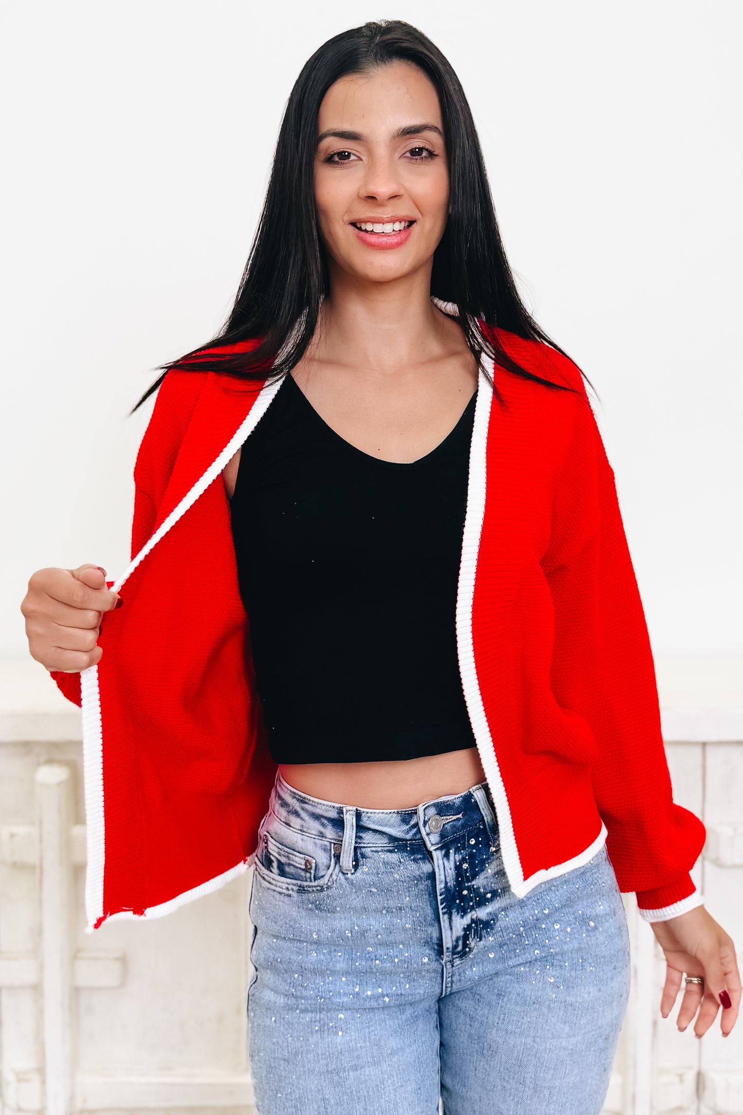 With Hands Lifted High Cardigan