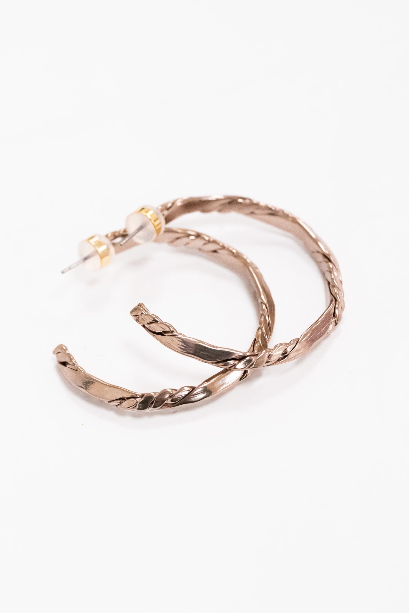 Good Times Earrings - Liquid Metallic Platinum